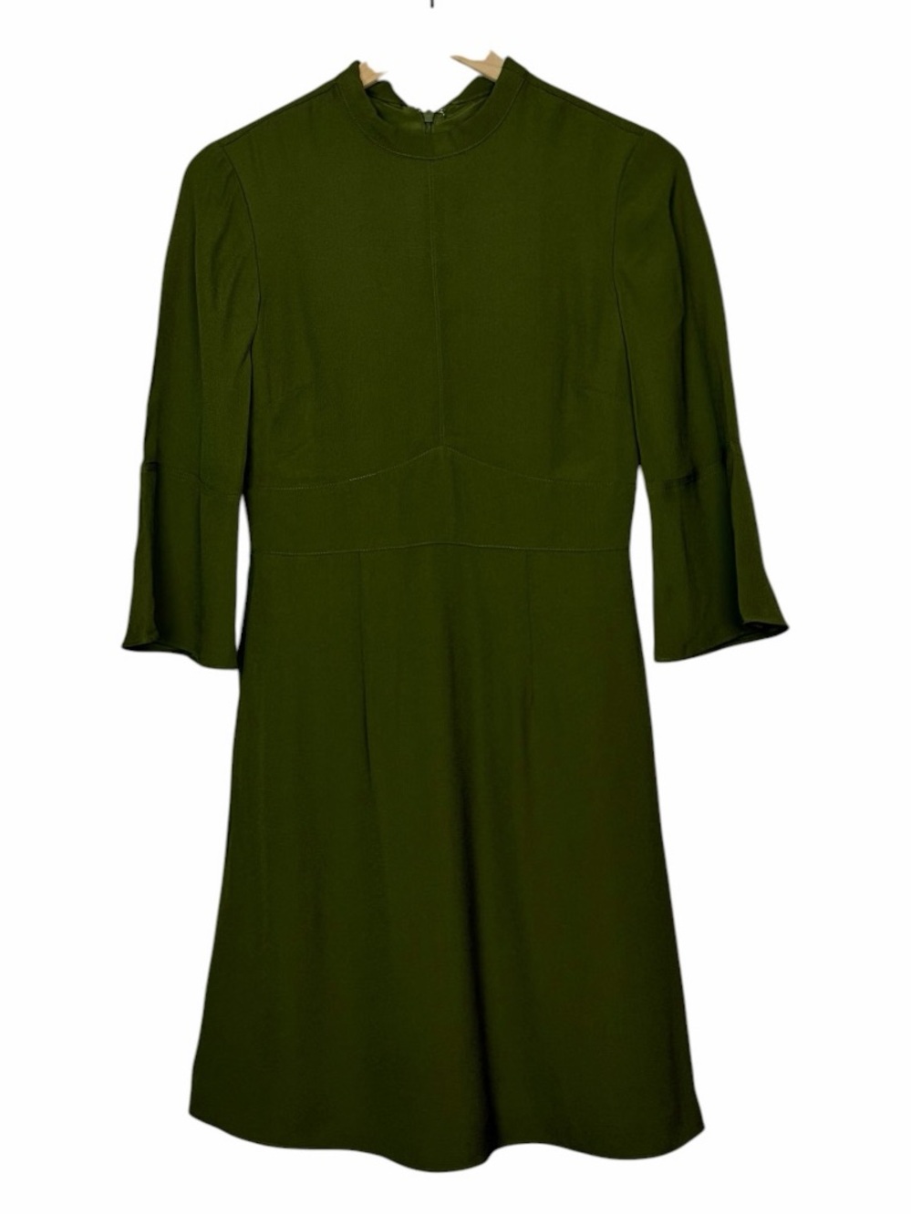 Reiss Olive Green A-Line Dress